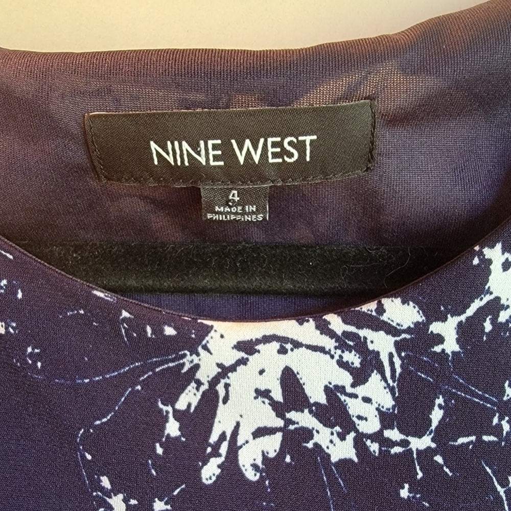 Nine West Gathered Waist Dress - Picture 4 of 6